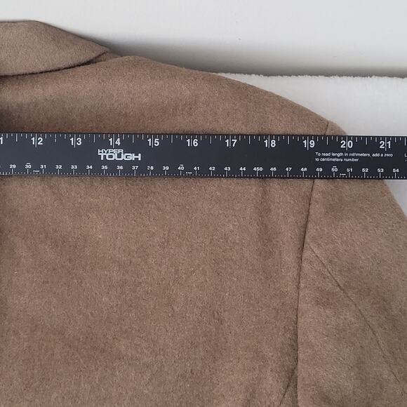 Vtg Size 38R Emanuel Ungaro Covarra Cashmere Wool Blazer Sportscoat Mocha Mousse - Picture 13 of 13